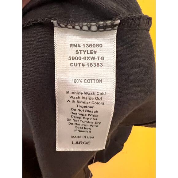 Project Social T Only Count the Happy Hours Graphic Tank Top Brown Women's L NWT - Picture 6 of 8